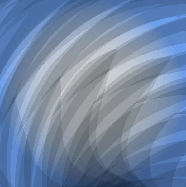 抽象的な現代的な青い背景。灰色の線 — ストックベクタ