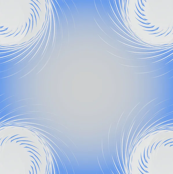 Fondo azul moderno abstracto. líneas blancas — Vector de stock