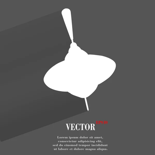 Whirligig icon. flat modern design — Stock Vector
