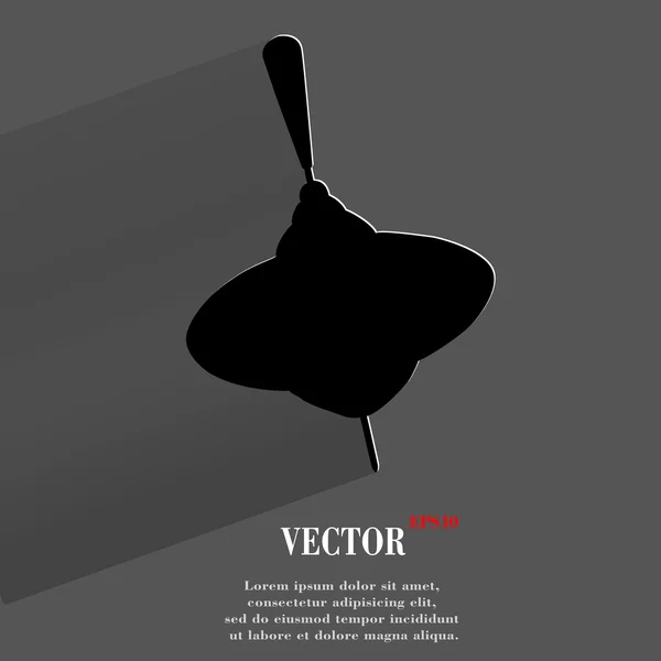Icono del remolino. diseño moderno plano — Vector de stock