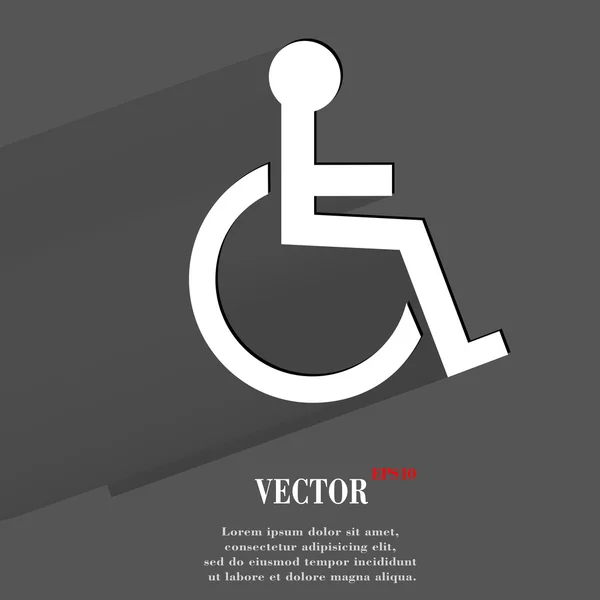 simgesini devre dışı. düz modern tasarım