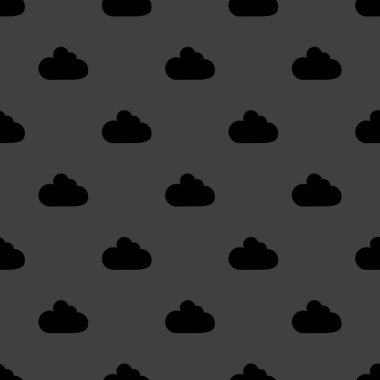 bulut dosyasi uygulaması web icon.flat tasarım. seamless modeli.