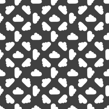 bulut dosyasi uygulaması web icon.flat tasarım. seamless modeli.