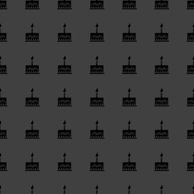 pasta web simgesi. düz tasarım. Dikişsiz desen gri.