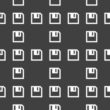 disket web simgesi. düz tasarım. seamless modeli.