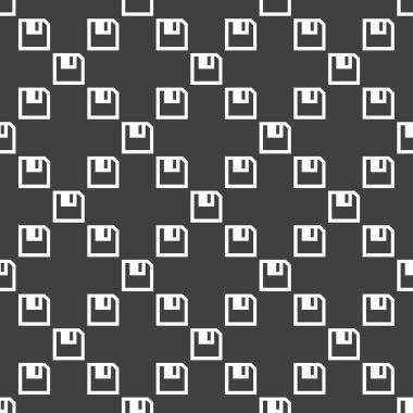 disket web simgesi. düz tasarım. seamless modeli.