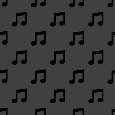 müzik Not web simgesi. düz tasarım. seamless modeli음악 노트 웹 아이콘입니다. 평면 디자인입니다. 완벽 한 패턴.