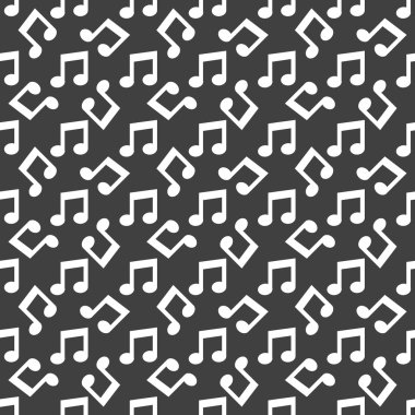müzik Not web simgesi. düz tasarım. seamless modeli음악 노트 웹 아이콘입니다. 평면 디자인입니다. 완벽 한 패턴.