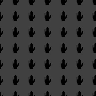 Web icon.flat tasarım el. seamless modeli.