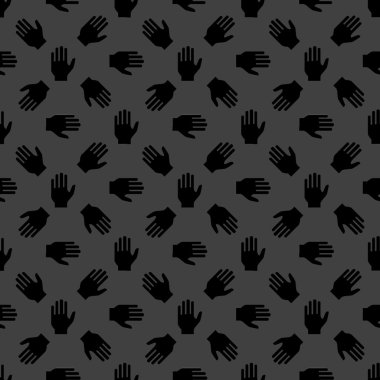 Web icon.flat tasarım el. seamless modeli.