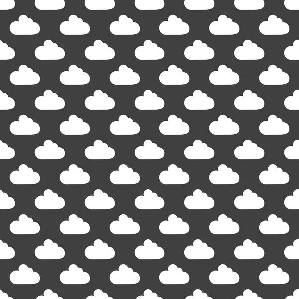 Application de téléchargement Cloud design web icon.flat. Modèle sans couture . — Image vectorielle