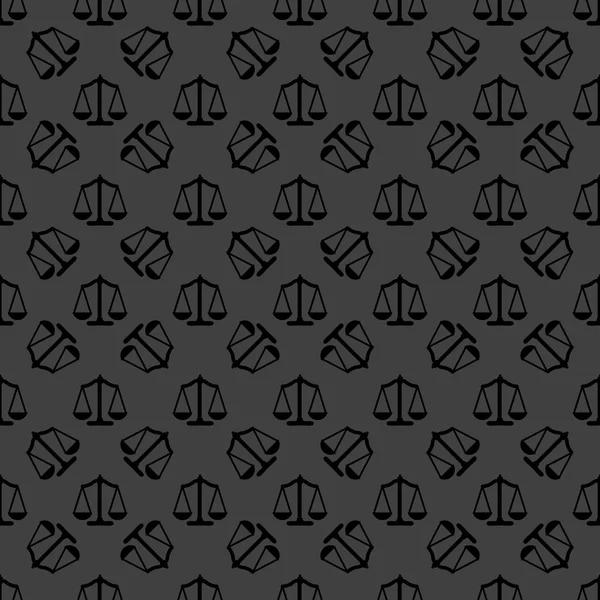 ölçekler web simgesi dengesi. düz tasarım. Dikişsiz desen gri.