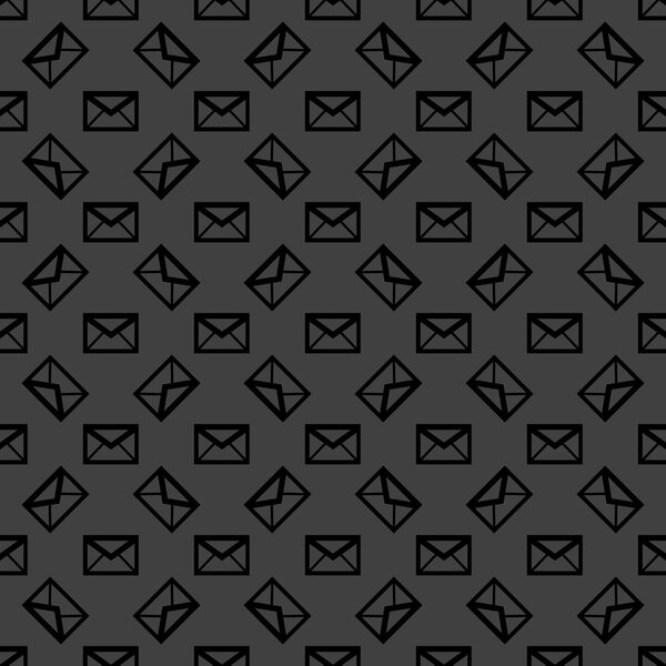 иконка почтового конверта. плоский дизайн. Бесшовный рисунок
.