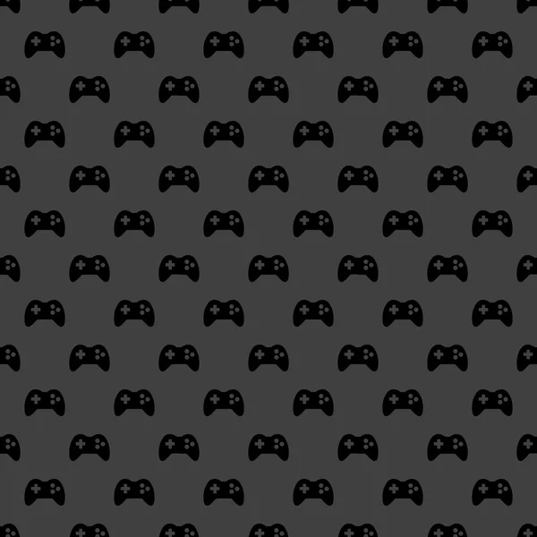 Joystick web simgesini oynuyorum. düz dizayn. Kusursuz desen.