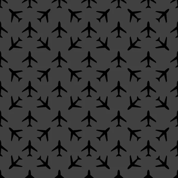 uçak web simgesi. düz tasarım. seamless modeli.