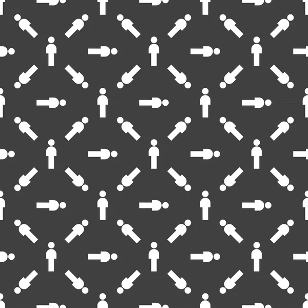 Man toilet web pictogram. platte ontwerp. naadloze patroon. — Stockvector
