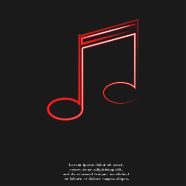 porteler arka plan ile müzik notlar