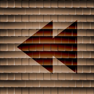 arka plan ile çoklu ortam denetim simgesi düz tasarım