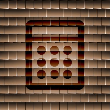 hesap makinesi simge düz çizmek ile arka plan