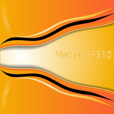 zarif Turuncu arka plan