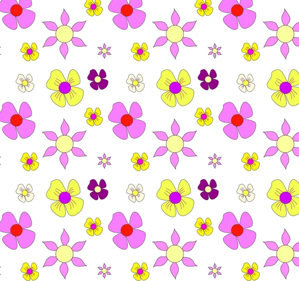 Sada květin — Stock fotografie
