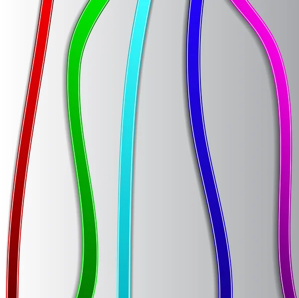 Abstract background with colored lines