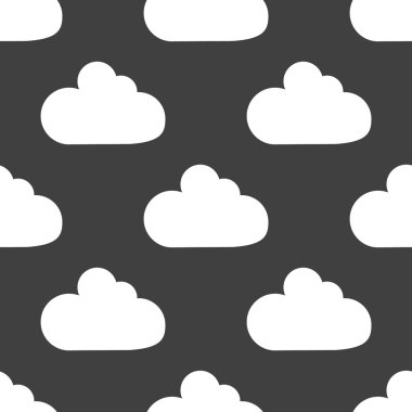 bulut dosyasi uygulaması web icon.flat tasarım. seamless modeli.