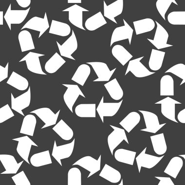 işleme web simgesi. düz tasarım. Dikişsiz desen gri.