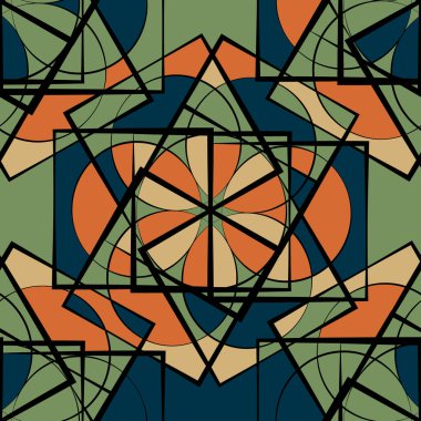 Soyut desen geometrik arkaplanlar  