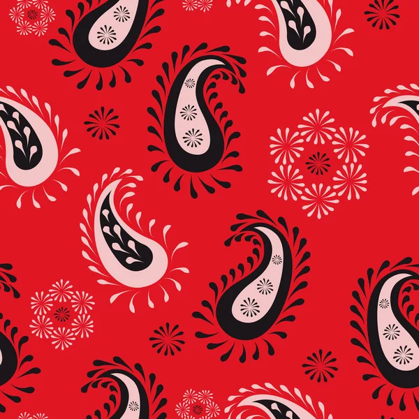 Paisley Muster Doodle Hintergrund Henna Paisley Mehndi Kritzelt Design Tribal — Stockfoto