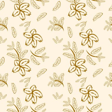 Halk çiçekleri çiçek desenli Etnik sanat eserleri basar