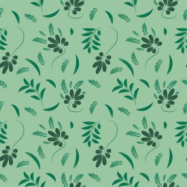 Halk çiçekleri çiçek desenli Etnik sanat eserleri basar