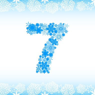 kar alfabe. numaraları. sıfır, bir, iki, üç, dört, beş, altı, yedi, sekiz, dokuz, on