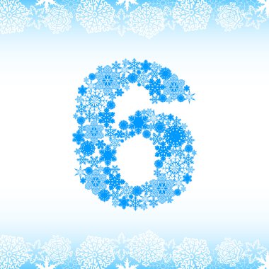 kar alfabe. numaraları. sıfır, bir, iki, üç, dört, beş, altı, yedi, sekiz, dokuz, on