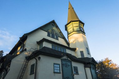 Stockholm, İsveç Djursholm Mahallesindeki Altorps Şapeli.