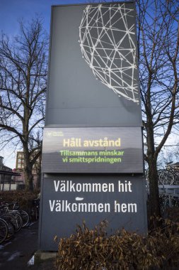 Uppsala, İsveç İsveç. İsveç 'te Uppsala merkez istasyonunda 