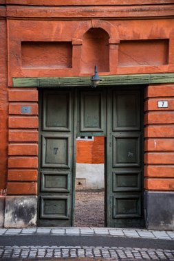 Oslo, Norveç Byens Andra Radhus adında 17. yüzyıldan kalma bir ev..