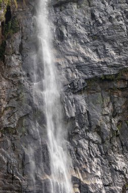 Diyaluma Şelalesi, Sri Lanka Suyu 220 metrelik bir şelaleden düşüyor, Sri Lanka 'nın en yüksek ikinci şelalesi..