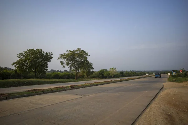 Mattala Sri Lanka Flat Road Eastern Sri Lanka — Stock Photo, Image