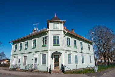 Bralanda, İsveç, Eski bir Viktorya villası.