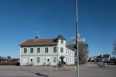 Bralanda, İsveç, Eski bir Viktorya villası.