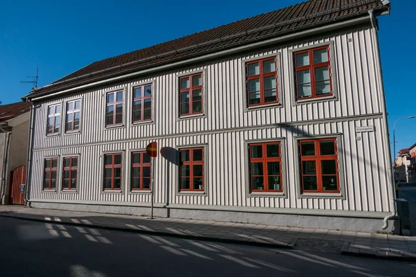 Vanersborg Sweden Two Storey Residential House Downtown — Stock Photo, Image