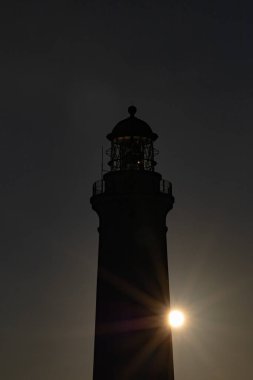 Hirtshals, Danimarka Açık bir akşamda Hirtshals deniz feneri.