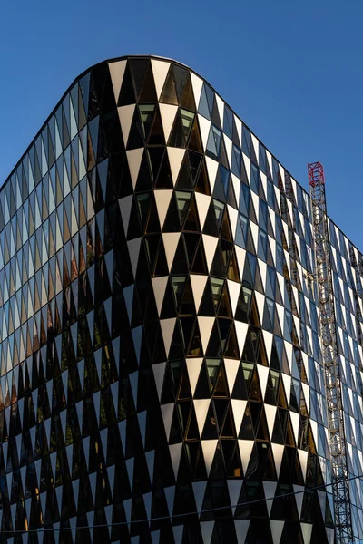 Stockholm Svédország Aula Medica Karolinska Intézet Homlokzata — Stock Fotó