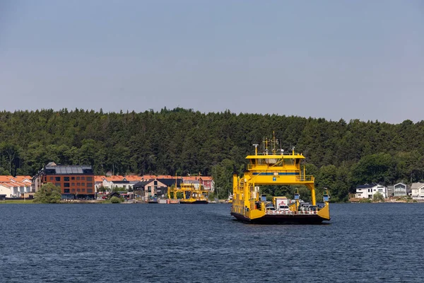 Stoccolma Svezia Traghetto Auto Lake Malaren — Foto Stock