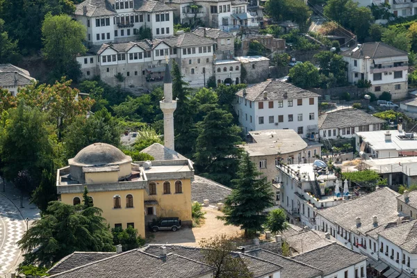 Gjirokaster Albania Rooftops City — Photo