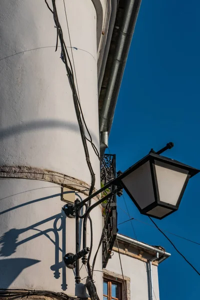 Gjirokaster Albánie Klasická Lampa Starém Bazaru — Stock fotografie