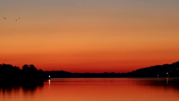 Stockholm Sweden Sunrise Archipelago — Vídeo de Stock