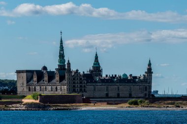 Copenhagen, Denmark  The Kronborg castle and shoreline.