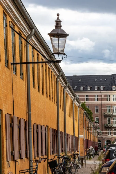 Copenhagen Denmark Nyboder Historic Row House District Former Naval Barracks — 스톡 사진